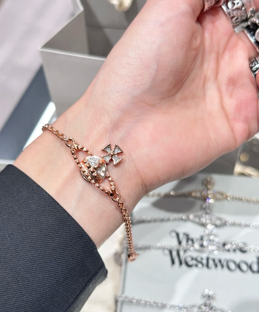 Vivienne Westwood Classic Logo Bracelet